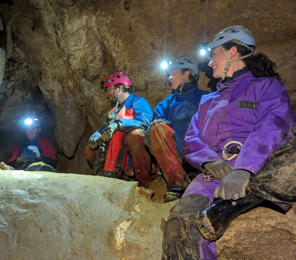 spéléologie débutant hautres pyrénées BMVA