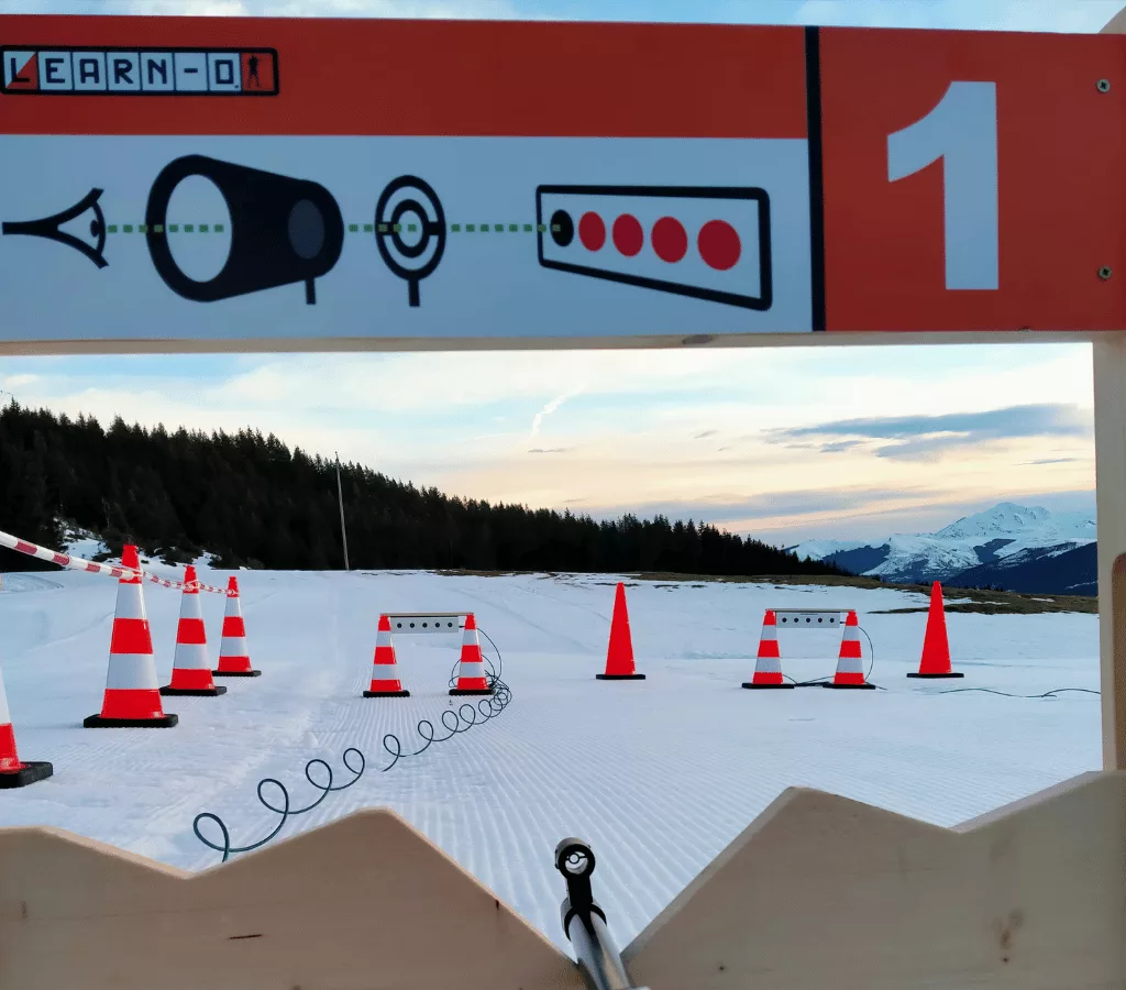 biathlon 4 saison val d'azun - acitivité hiver