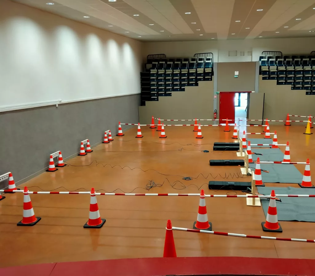 biathlon en salle bmva val d'azun